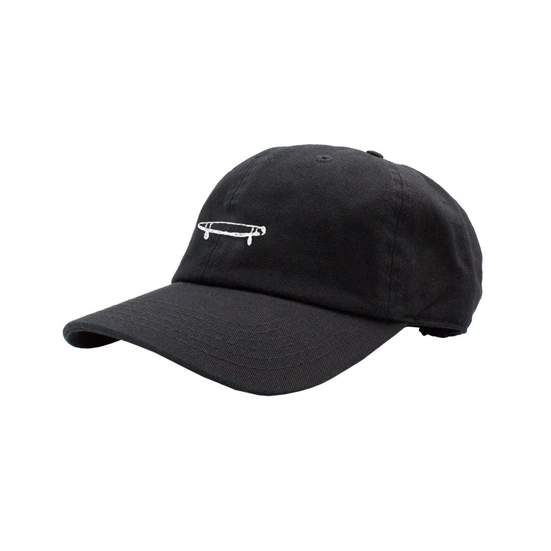 CRAIL LOGO STRAP BACK HAT - BLACK