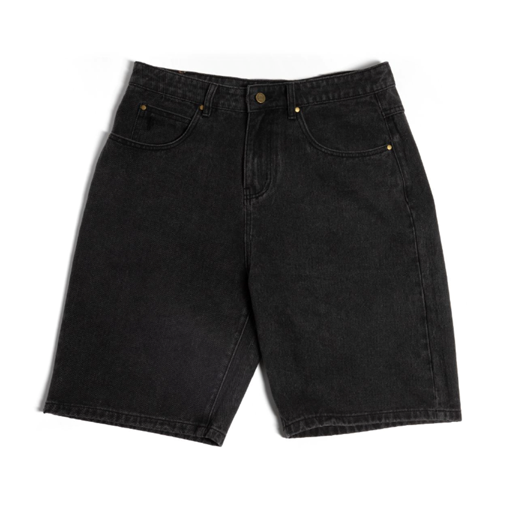 GIRL SHORTS - WASHED BLACK