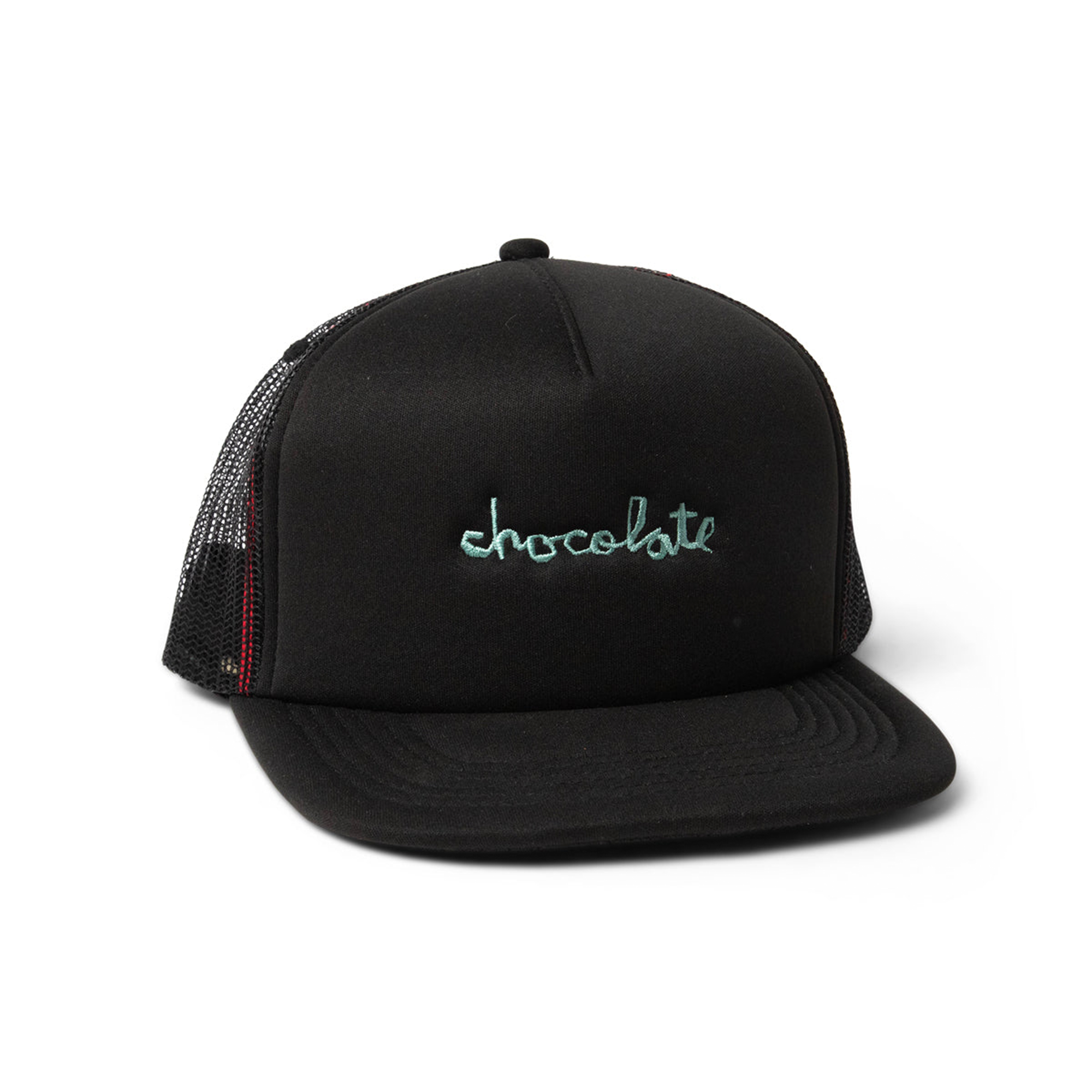 CHOCOLATE CHUNK TRUCKER SNAPBACK HAT - BLACK