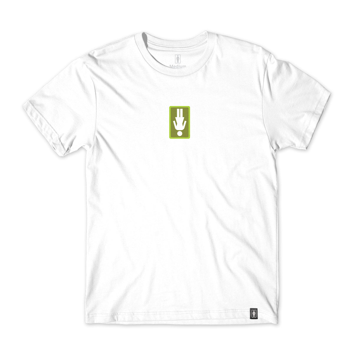 GIRL 93 TIL OOPS TEE - WHITE