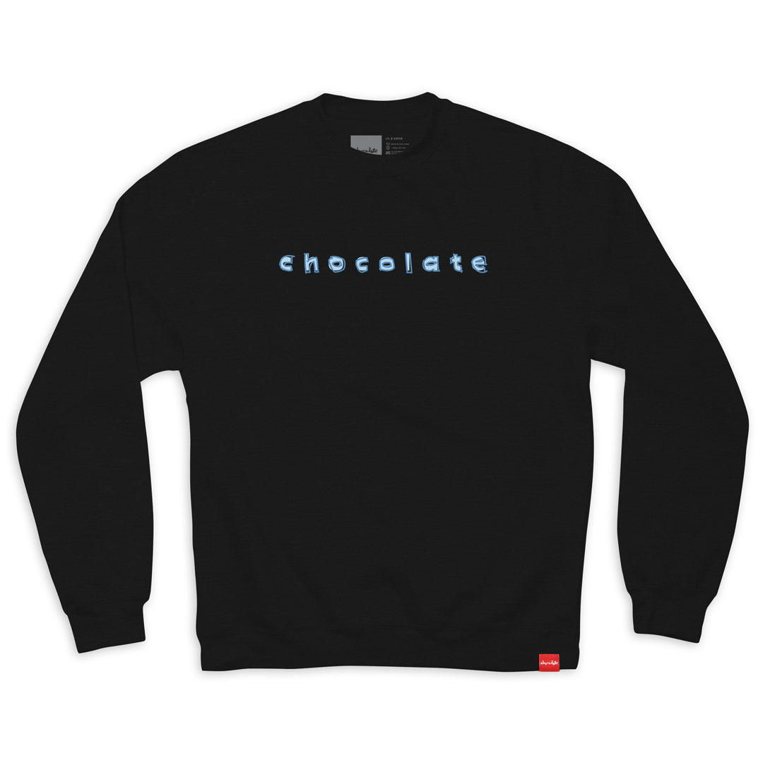 CHOCOLATE COMIC HEAVYWEIGHT CREWNECK - BLACK