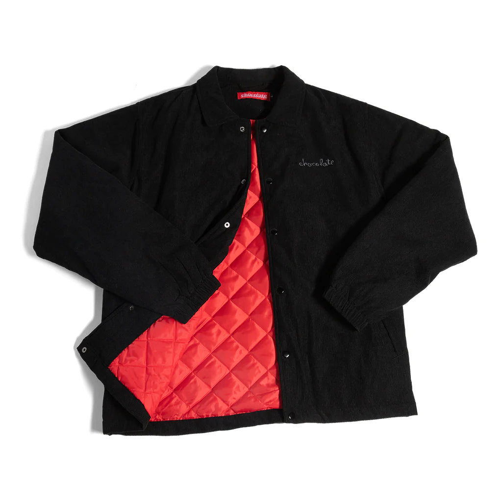 CHOCOLATE CORDUROY COACHES JACKET Black XL