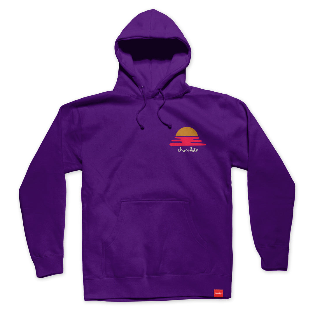 CHOCOLATE SUNSET HOODIE - PURPLE