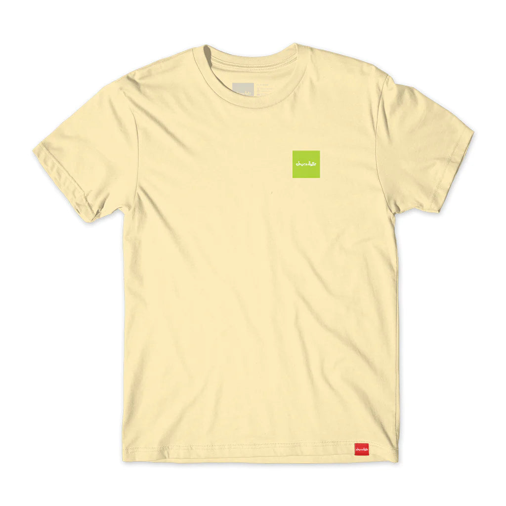 Chocolate skateboards burn one tee vegas gold front
