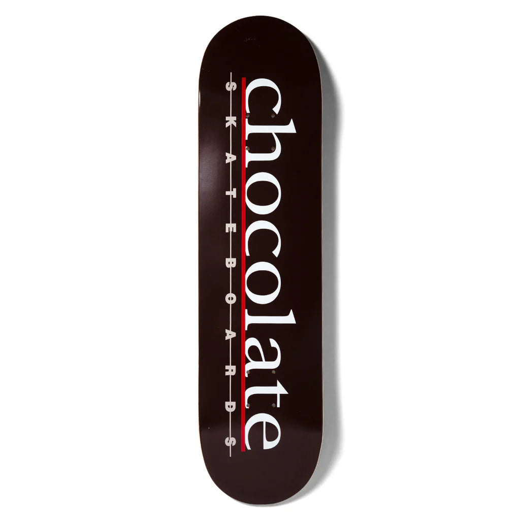 Chocolate Skateboards James Capps The Bar Logo Deck - 8.0