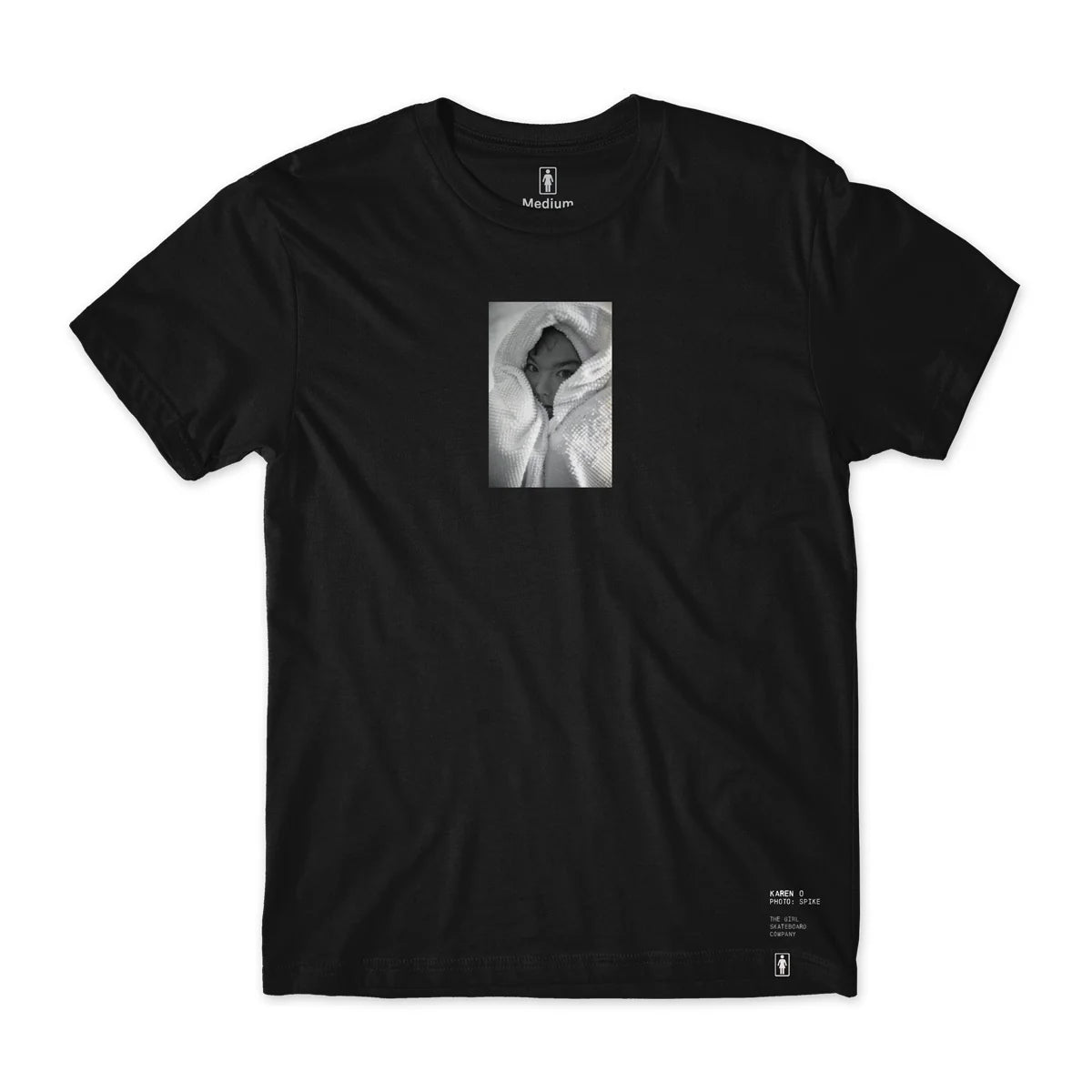 Girl Skateboards Bjork Tee - Black