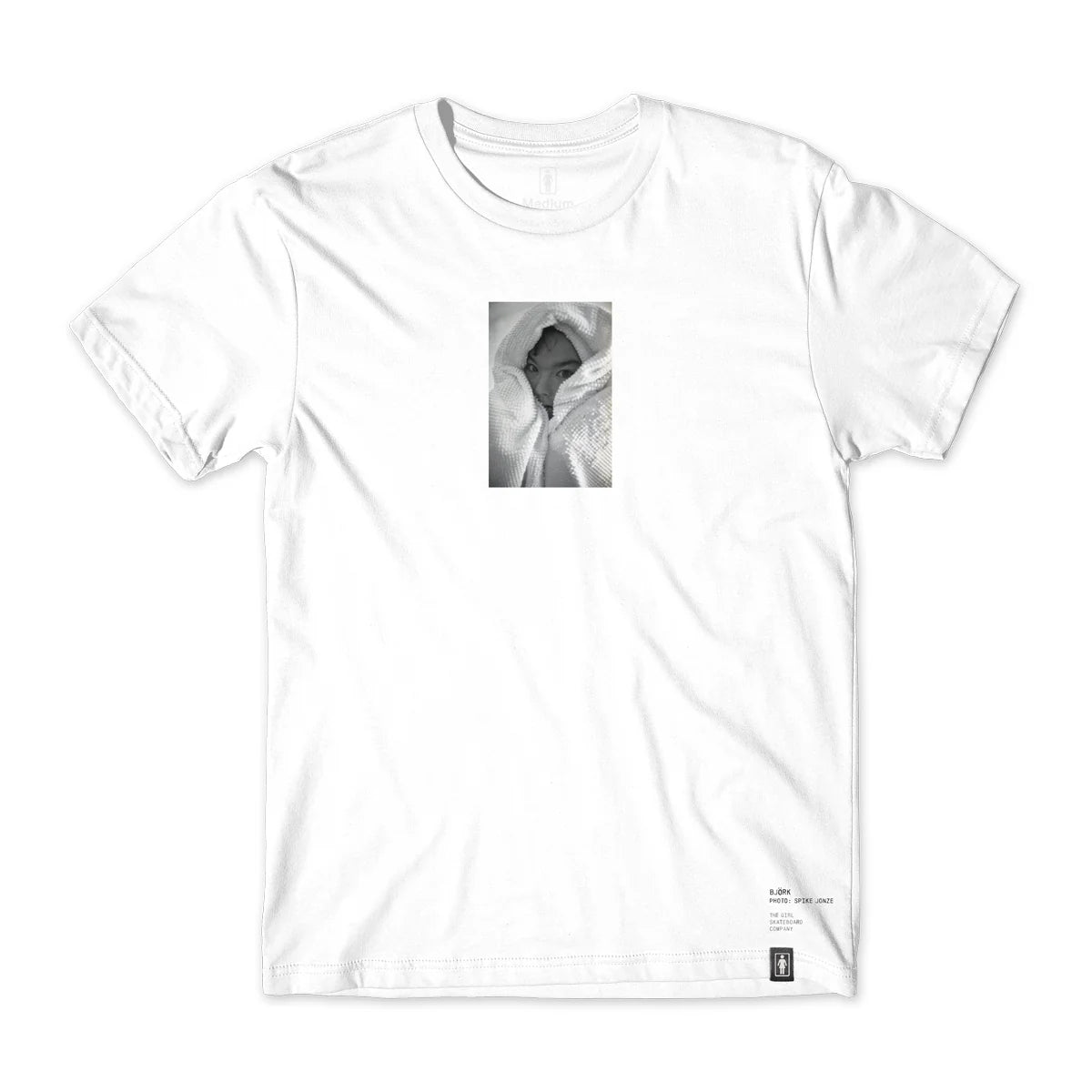 Girl Skateboards Bjork Tee - White