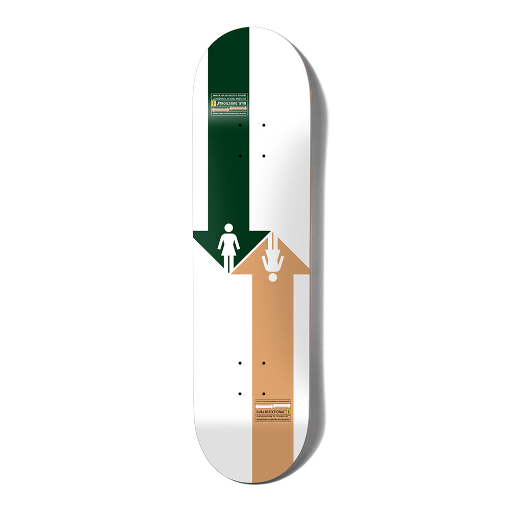 Girl Mccrank Dual Directional Deck Twin Tip