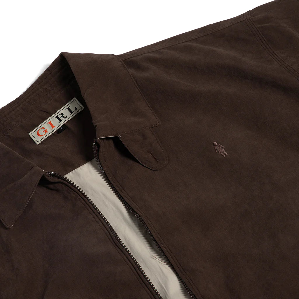 Girl Skateboards Members Only Bennett Jacket - Brown