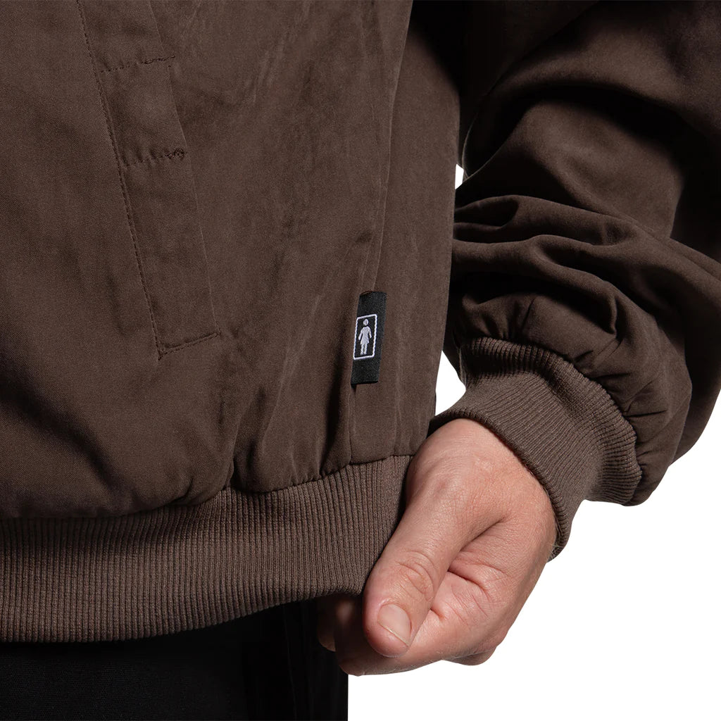 Girl Skateboards Members Only Bennett Jacket - Brown