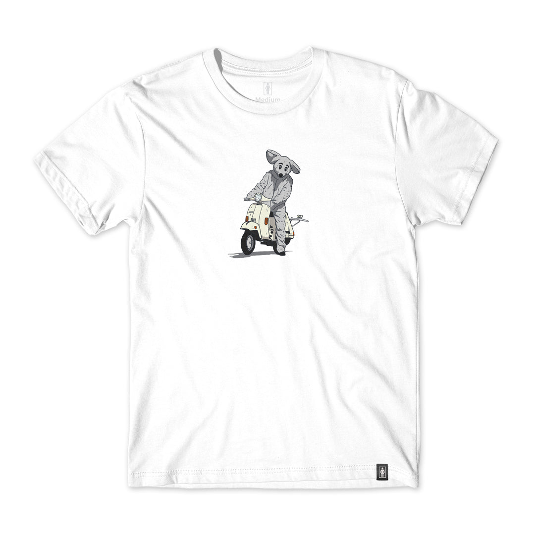 GIRL MOUSE TEE - WHITE