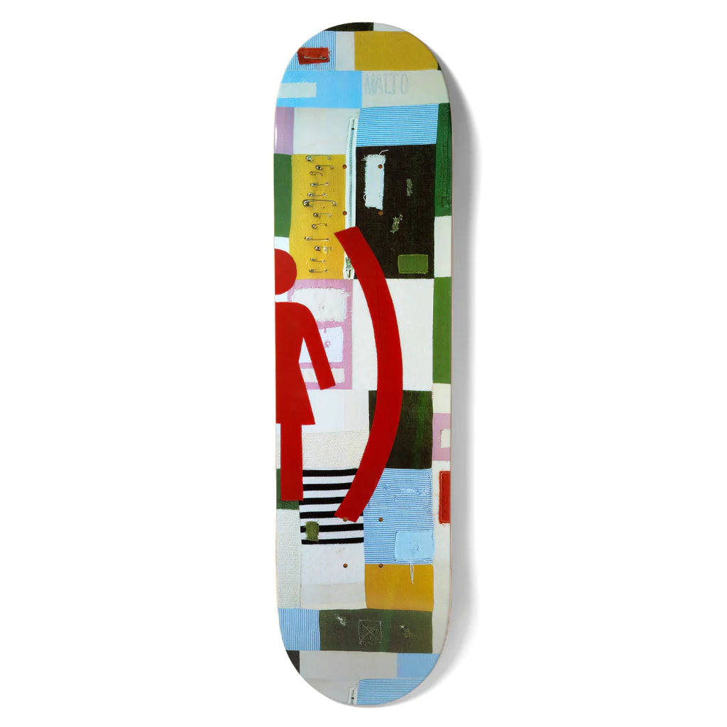 Girl Skateboards Sean Malto (Red) Deck 8.25"