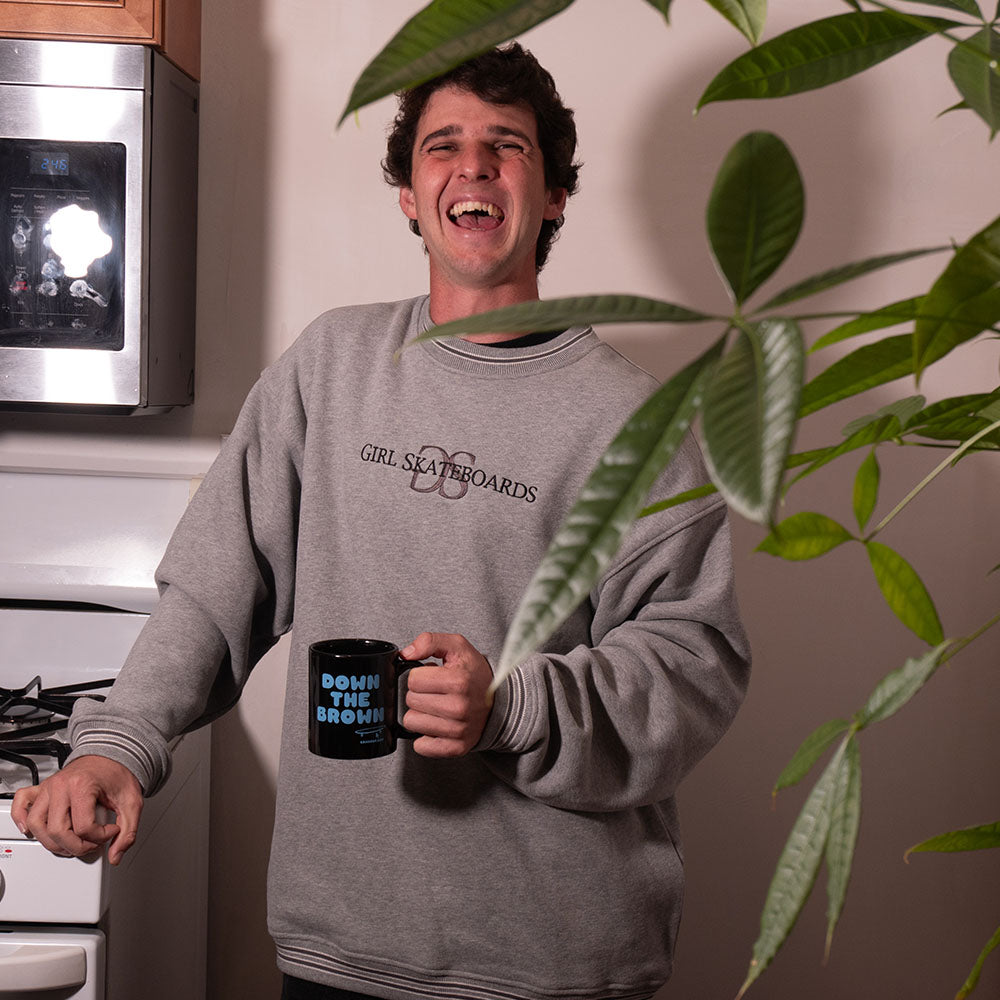 Girl GS Embroidered Crew