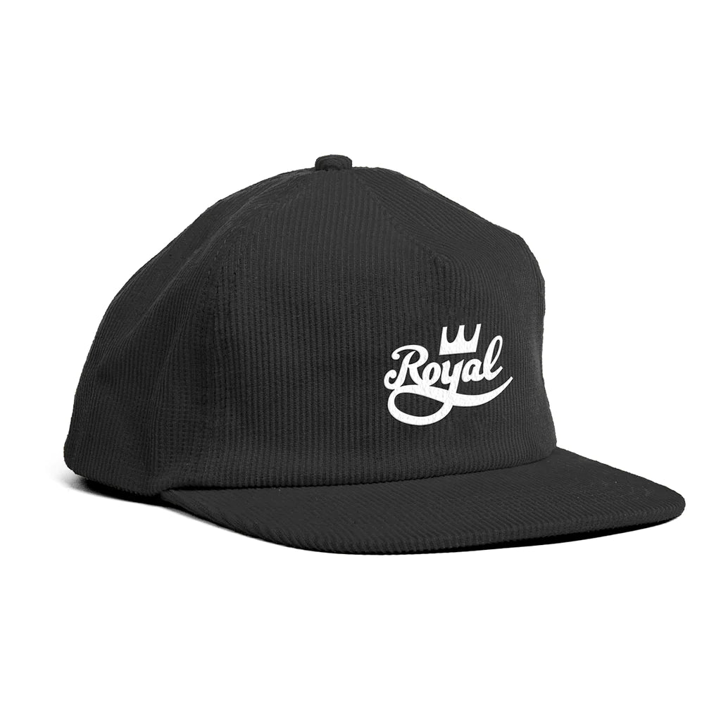 ROYAL EVOLVED SCRIPT SNAPBACK - BLACK
