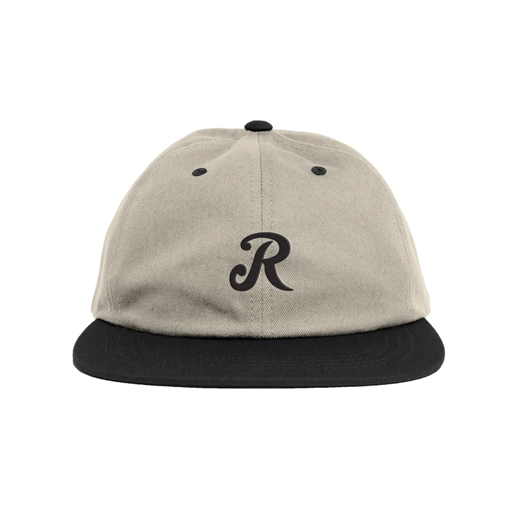 ROYAL R SCRIPT SNAPBACK - CREAM