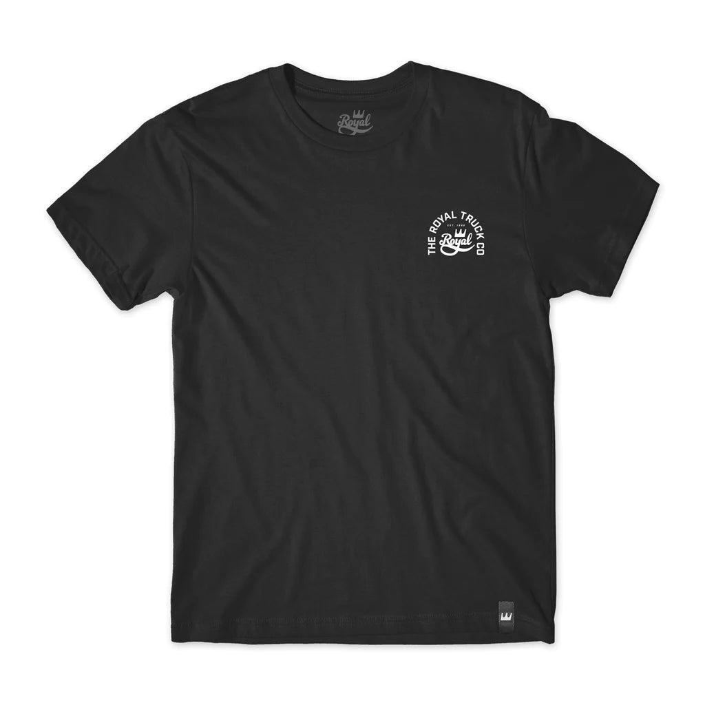 ROYAL TRUCKS TOMBSTONE TEE - BLACK