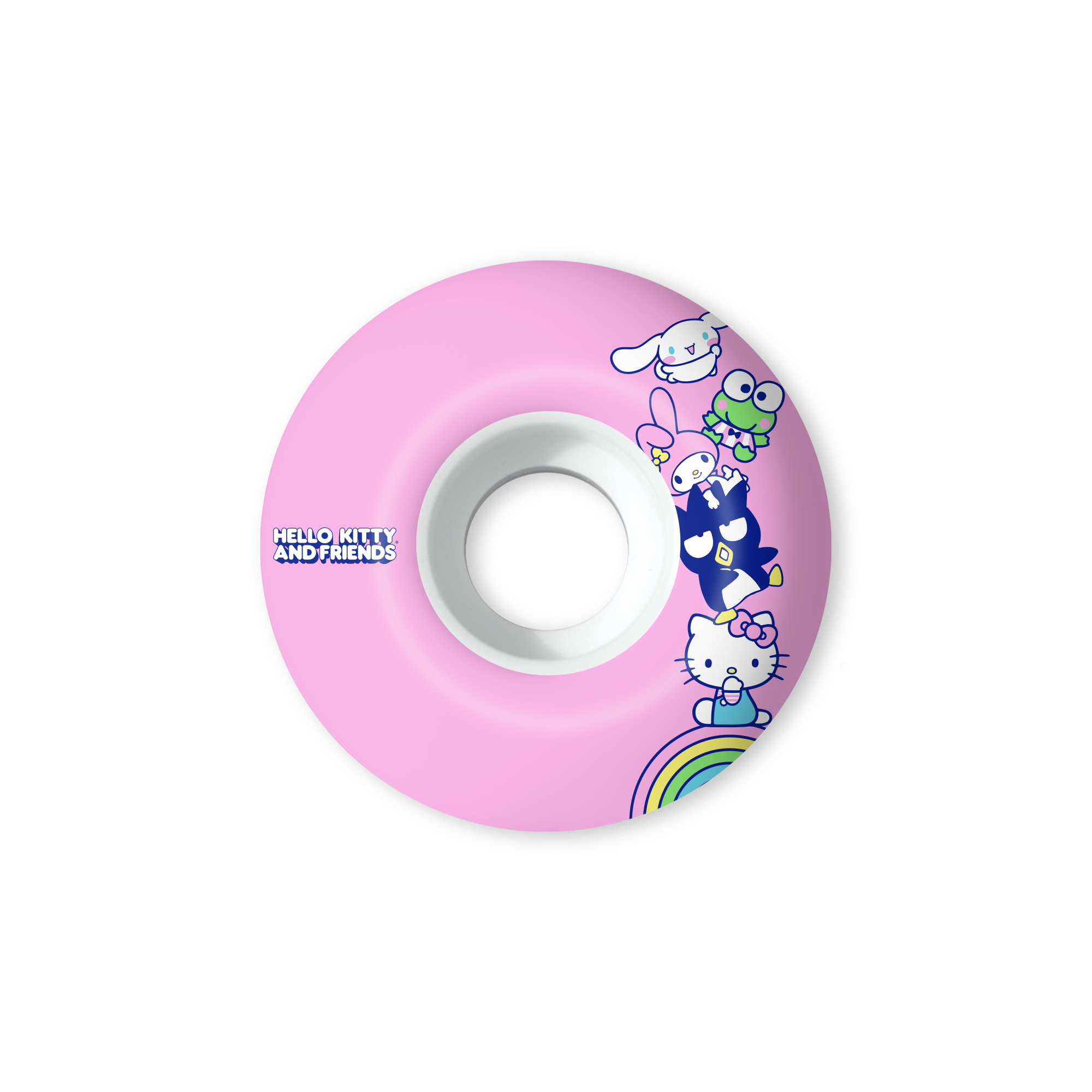 Girl Hello Kitty Rainbow Wheel