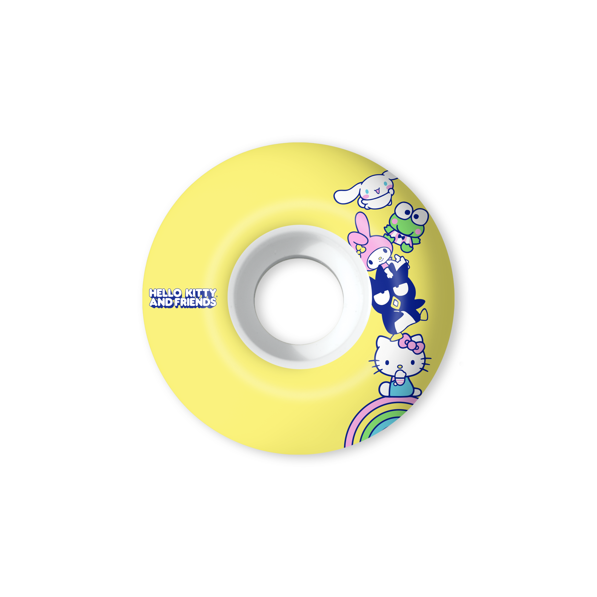 Girl Hello Kitty Rainbow Wheel