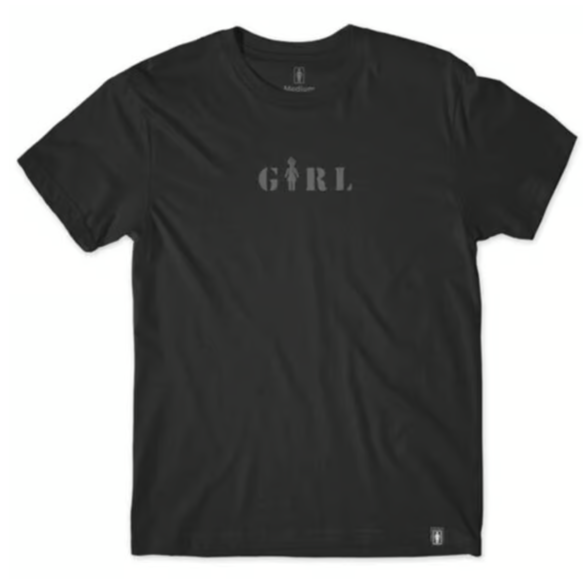 GIRL NEW POWER TEE - BLACK
