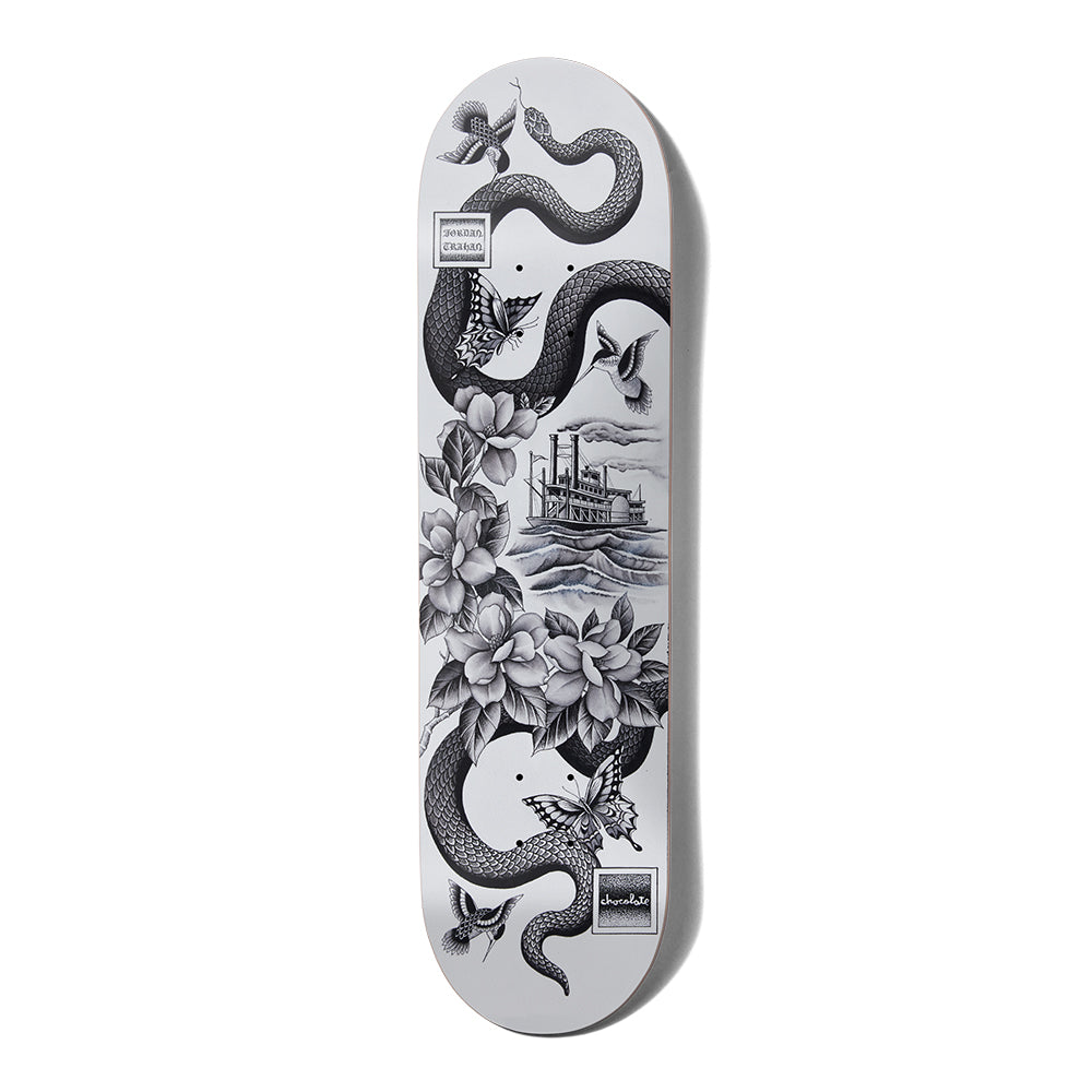 JORDAN TRAHAN BAYOU CHOCOLATE DECK - 8.5