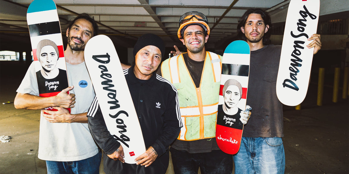 Chocolate Skateboards welcomes Daewon Song