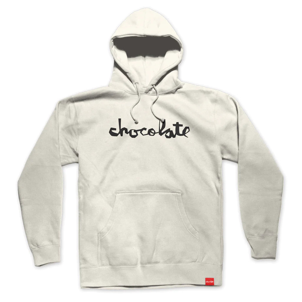 chocolate skateboards chunk pullover hoodie pigment ivory