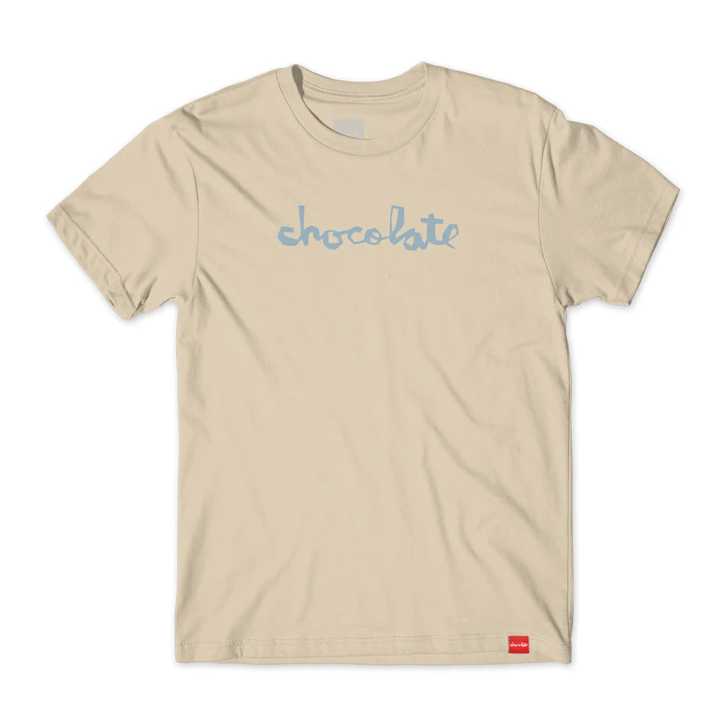 chocolate skateboards chunk tee vintage gold