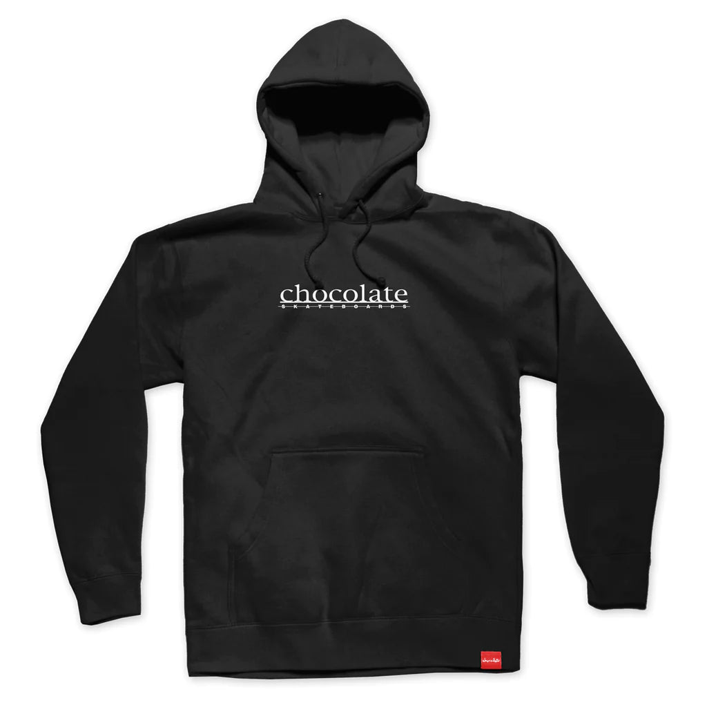 chocolate skateboards company hoodie black
