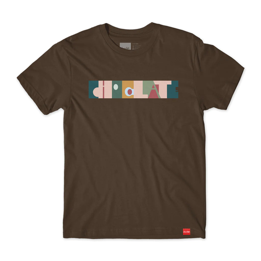 chocolate skateboards oners tee brown front