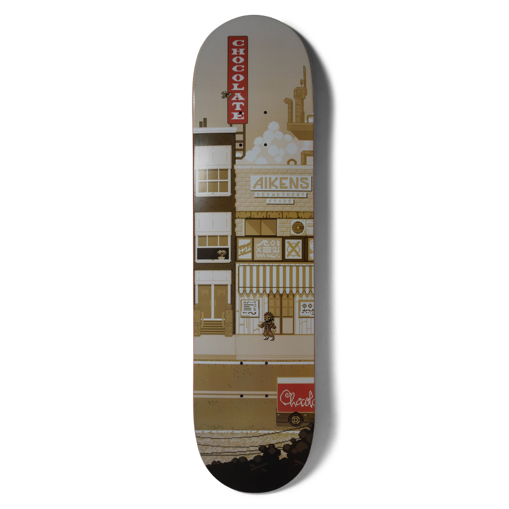 Chocolate Skateboards Carl Aikens Pixel City Deck - 8.0"