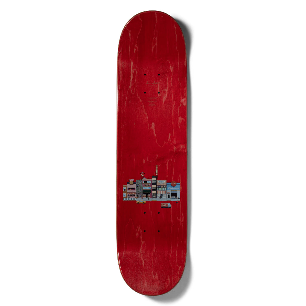 Chocolate Skateboards Carl Aikens Pixel City Deck - 8.0"