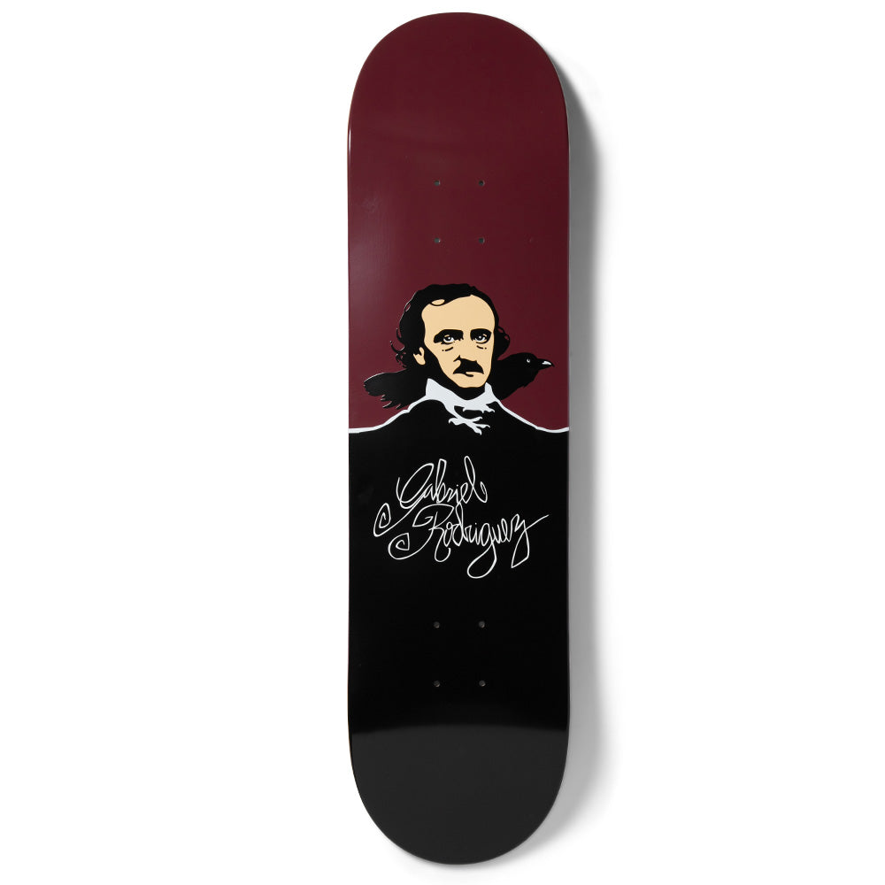 Crailstore Canada. Girl Rodriguez Poe Reissue Deck - Bottom view showing clean popsicle shape with standard dimensions and classic branding