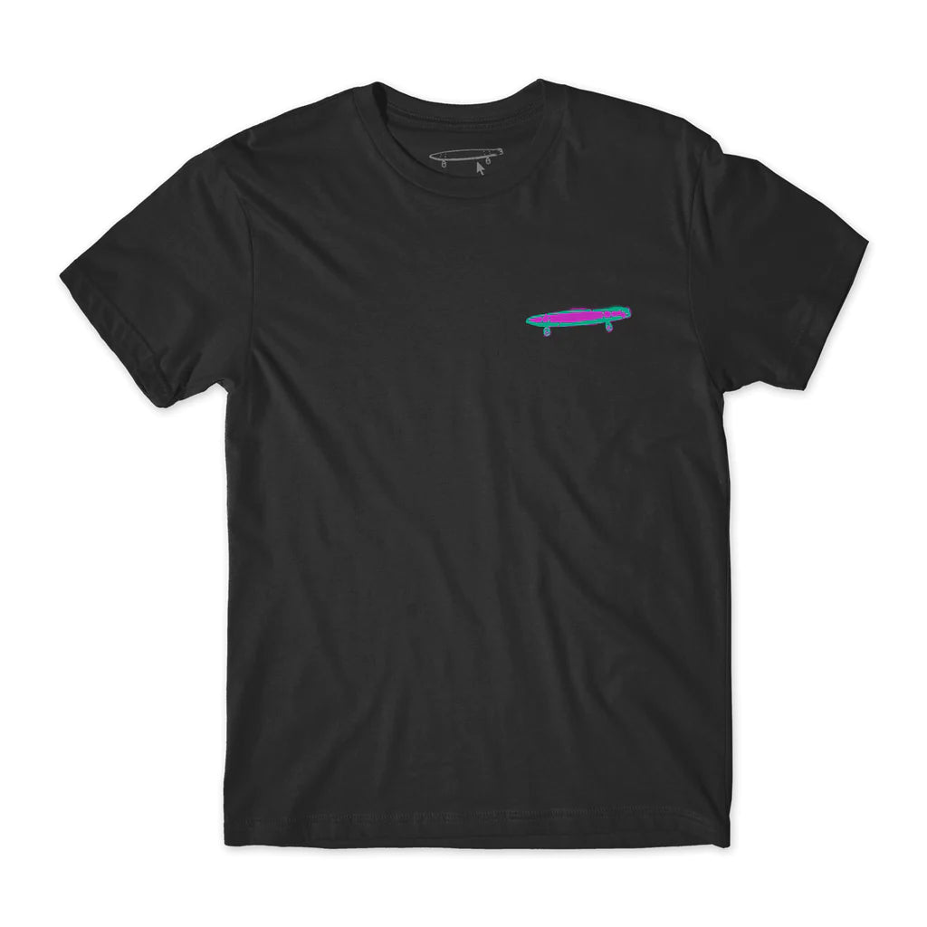 crailtap skateboards overspray tee black