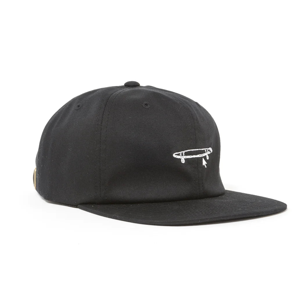 CRAIL LOGO SNAP BACK HAT - BLACK