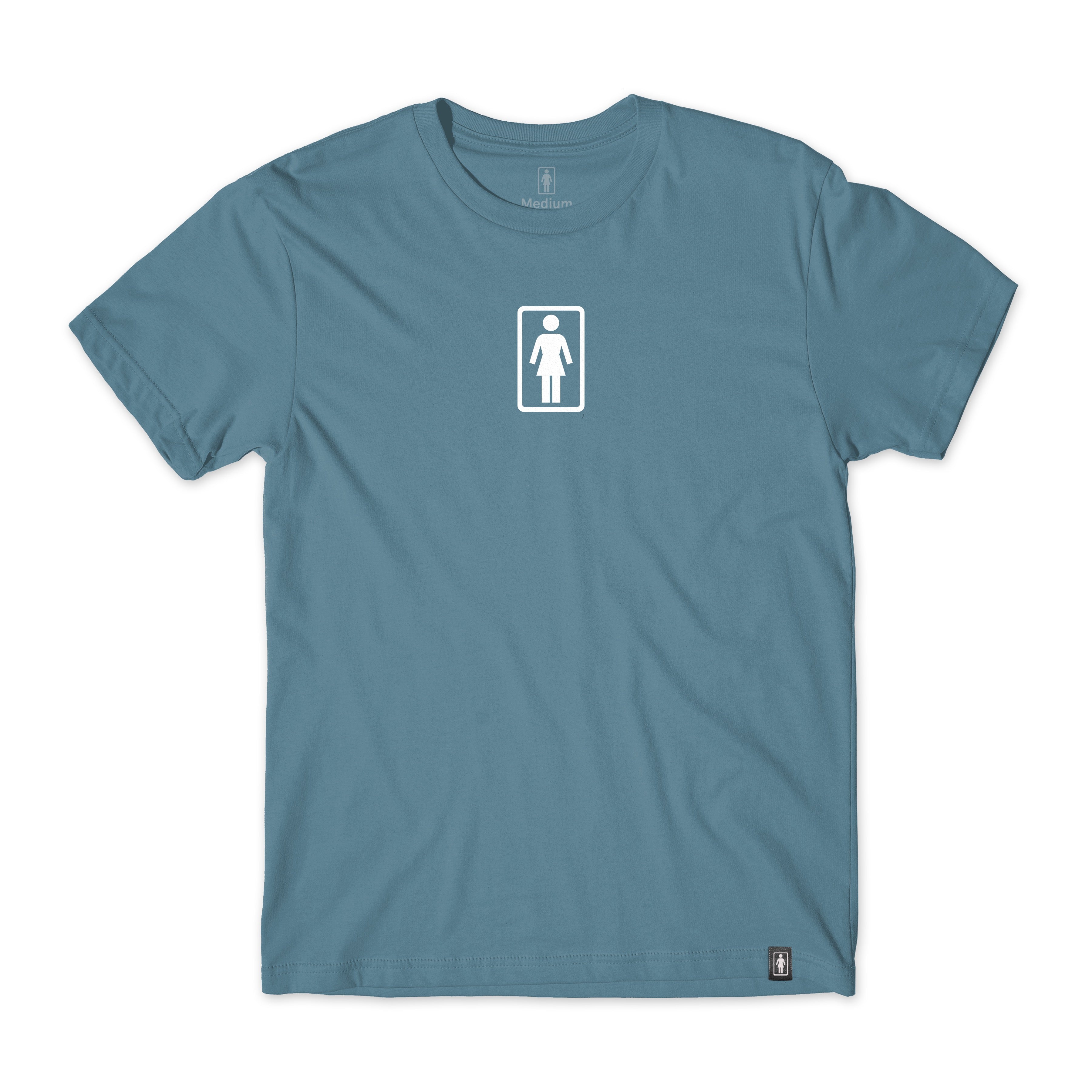 girl skateboards tony ferguson 93 til tee stone blue