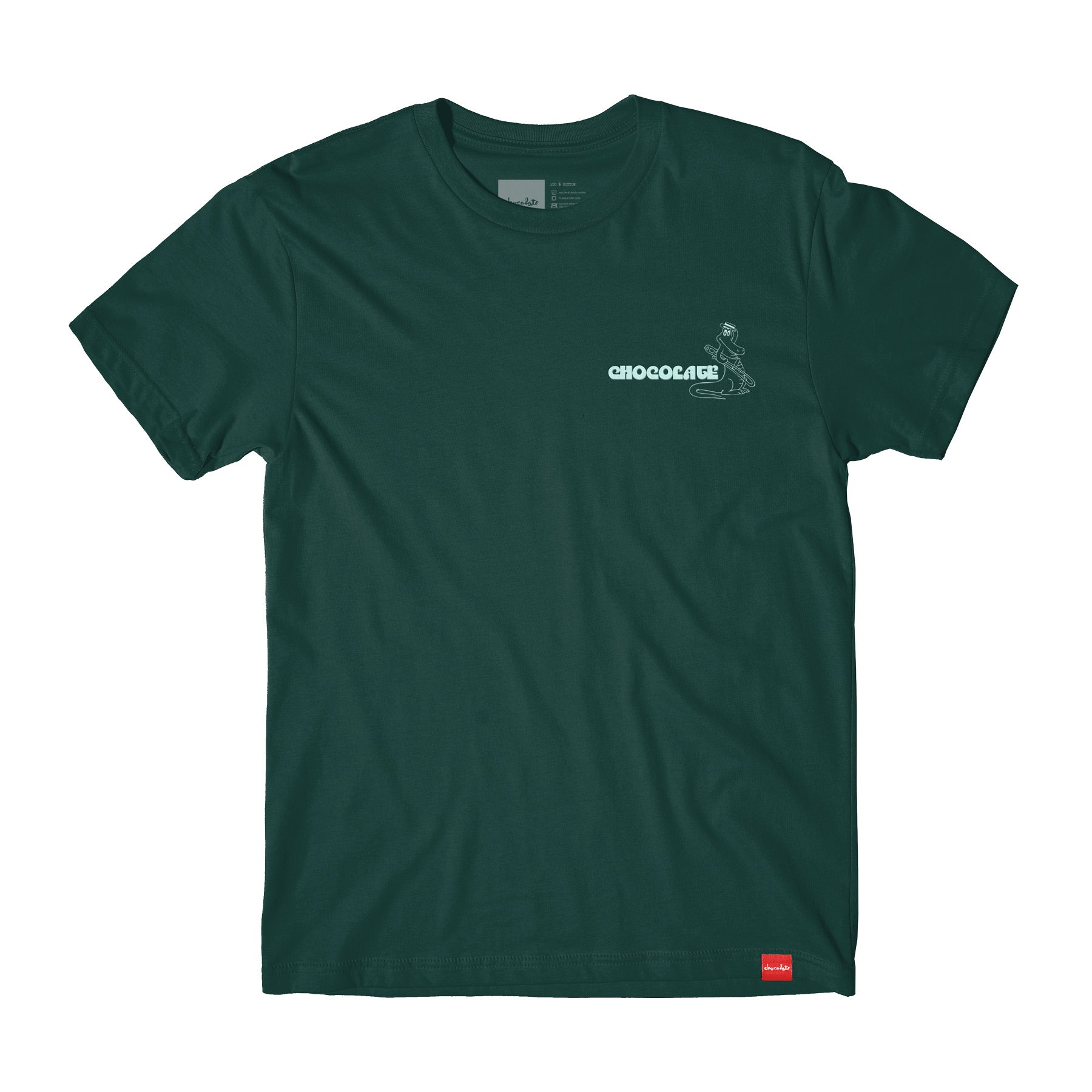chocolate Skateboards jazz gator tee hunter