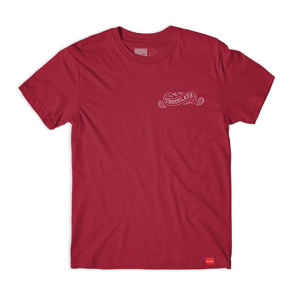 chocolate skateboards chocobandana cardinal tee spike jonez crailtap mens