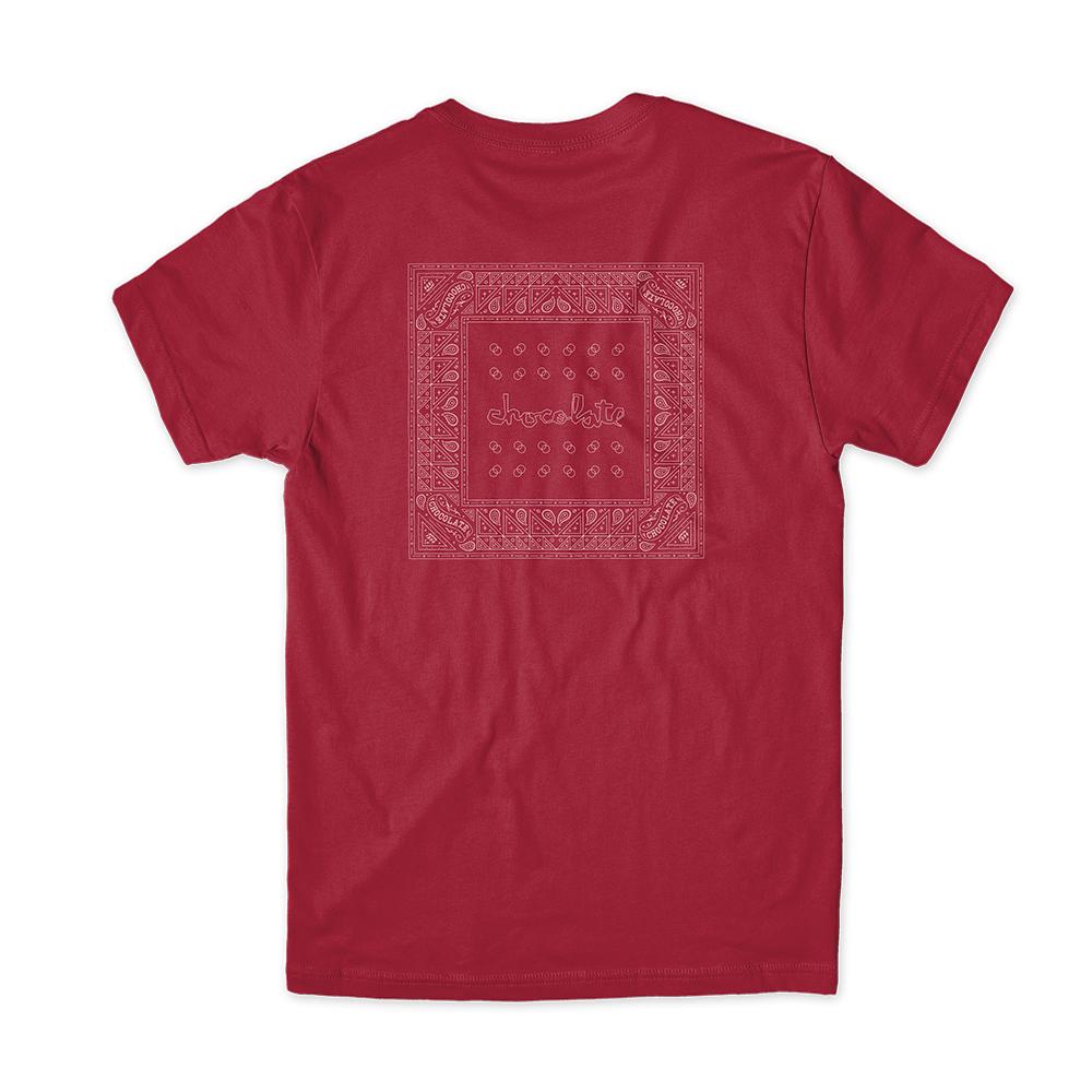 chocolate skateboards chocobandana cardinal tee spike jonez crailtap mens