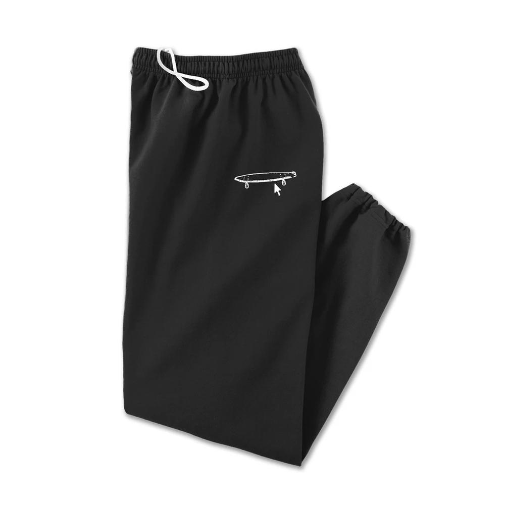 crailtap crailsweats mens black pants spike jonez