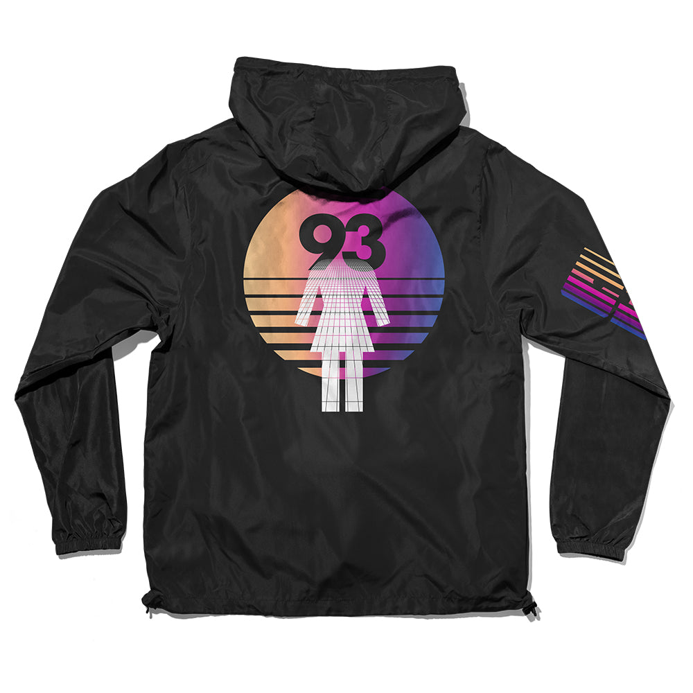 GIRL FUTURE OG ANORAK WINDBREAKER - BLACK