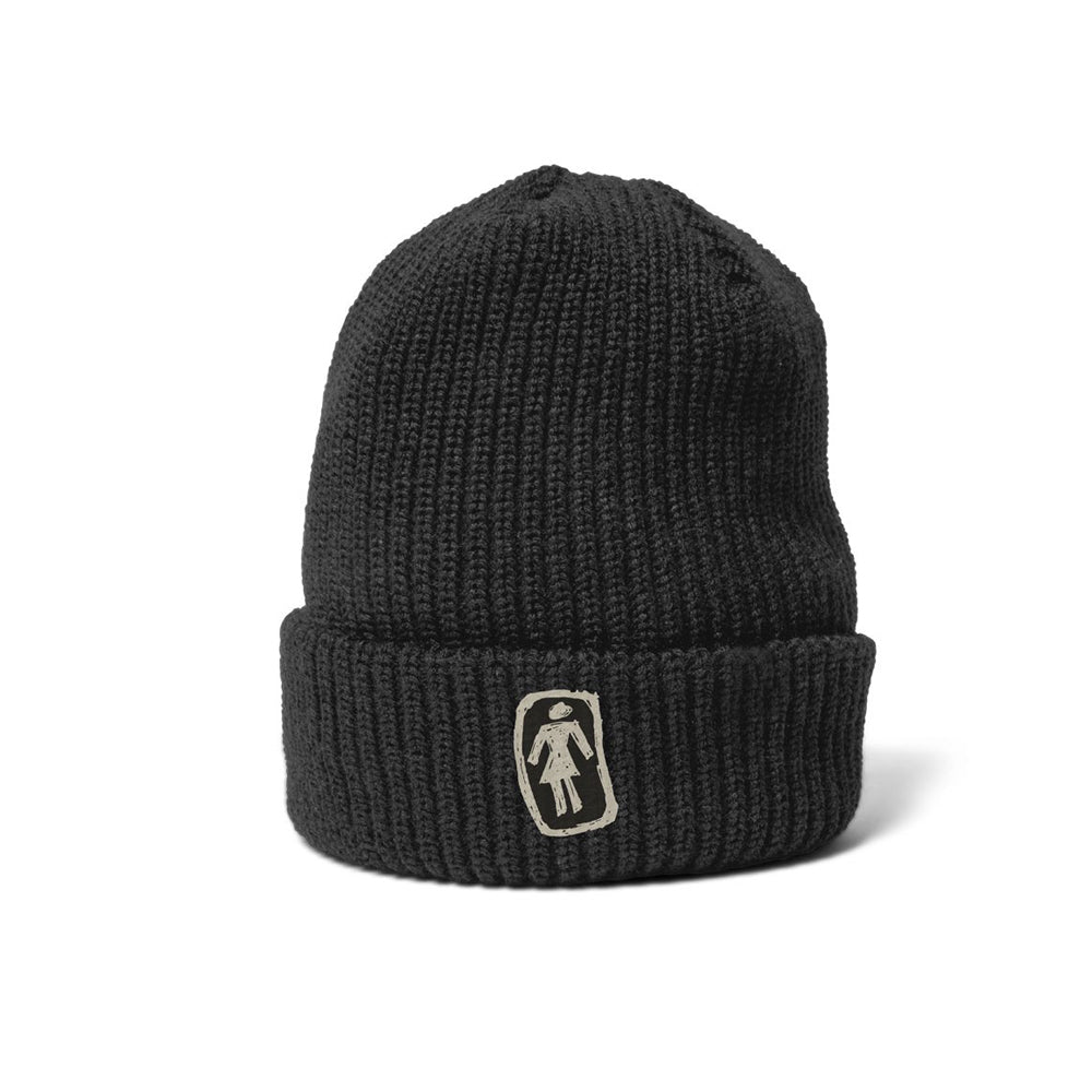 girl skateboards sketchy og beanie black
