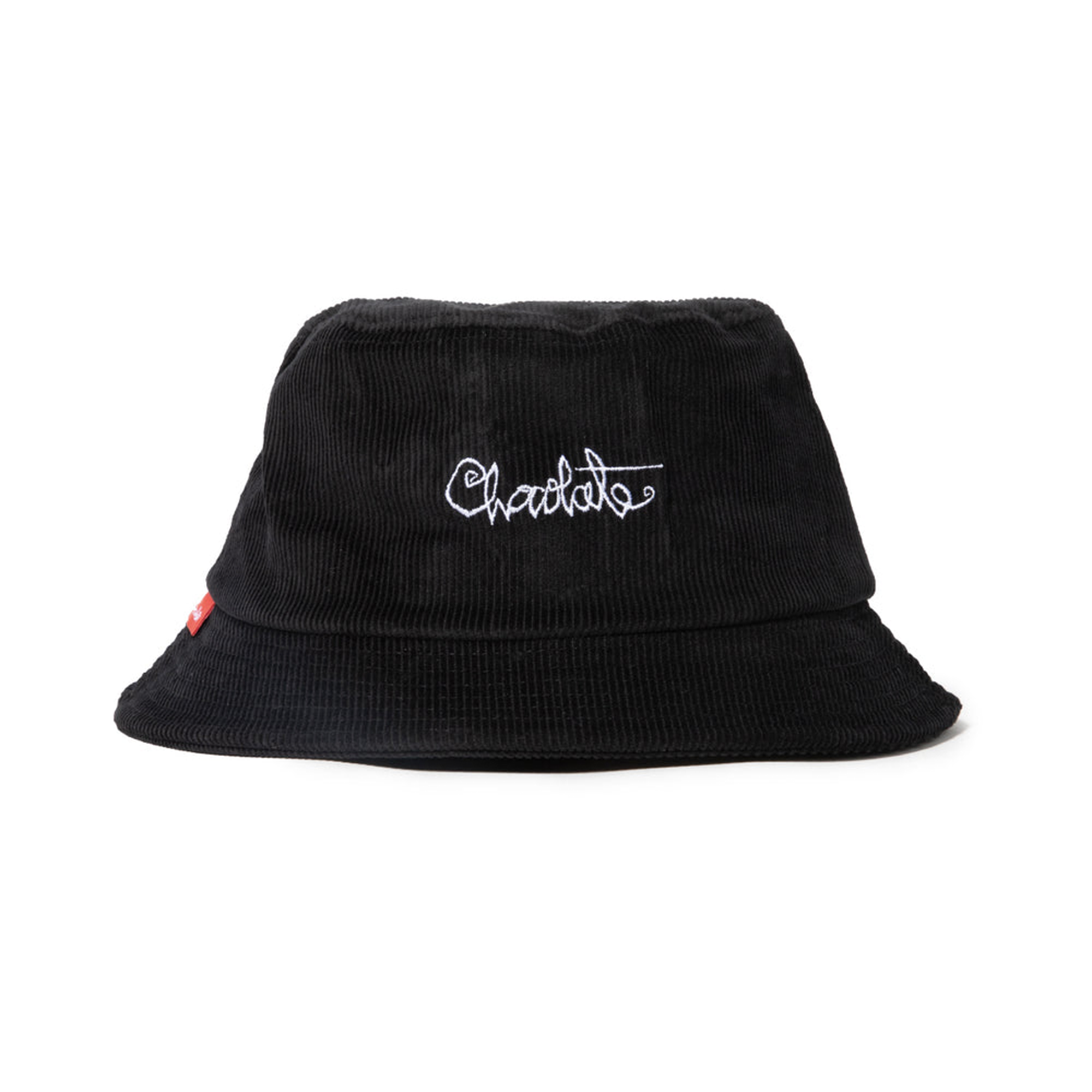 CHOCOLATE 94 SCRIPT CORD BUCKET HAT - BLACK