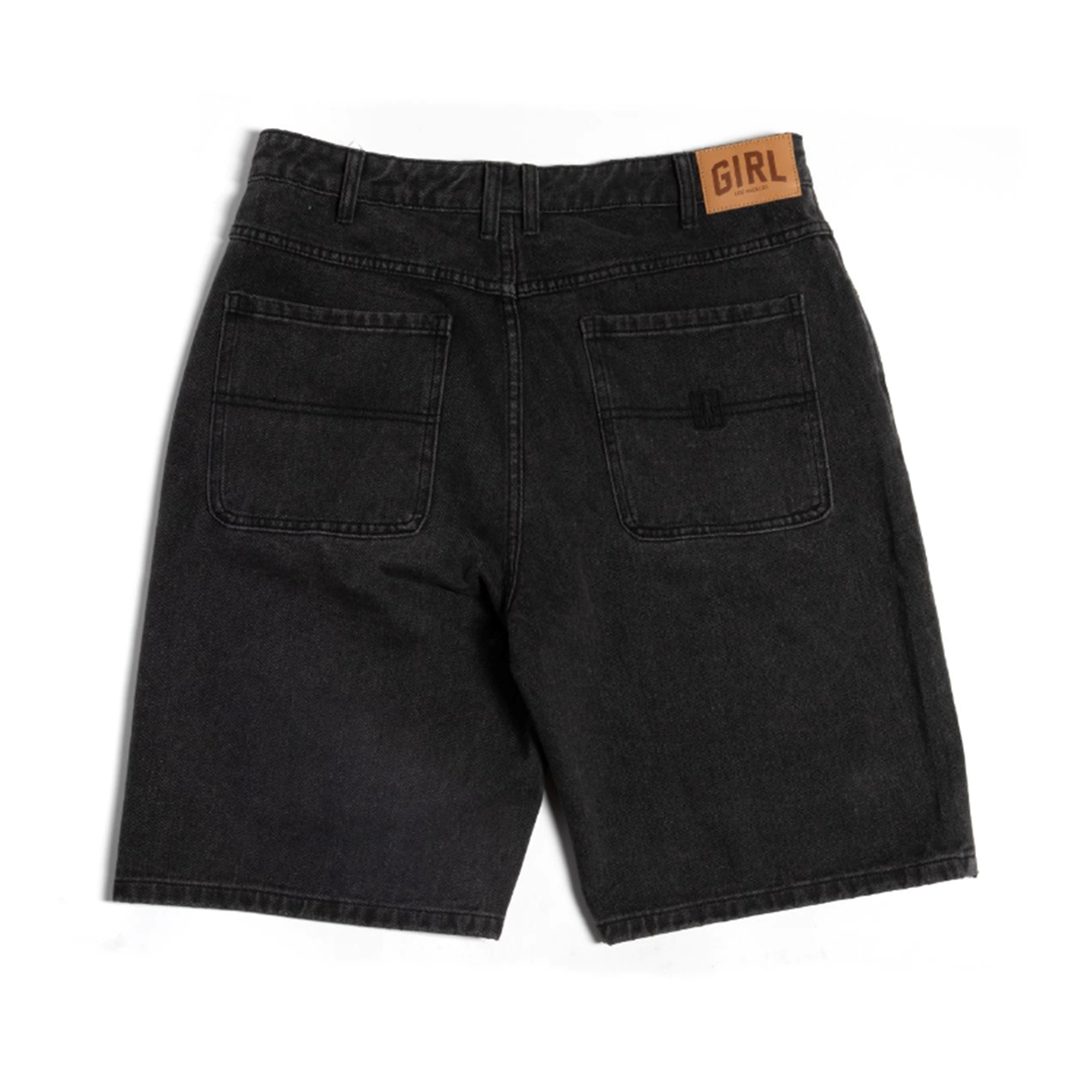 GIRL SHORTS - WASHED BLACK