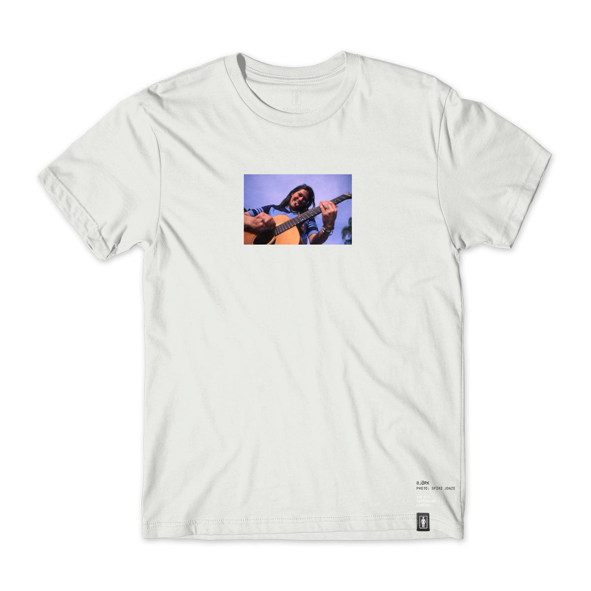 GIRL KIM DEAL TEE - KHAKI