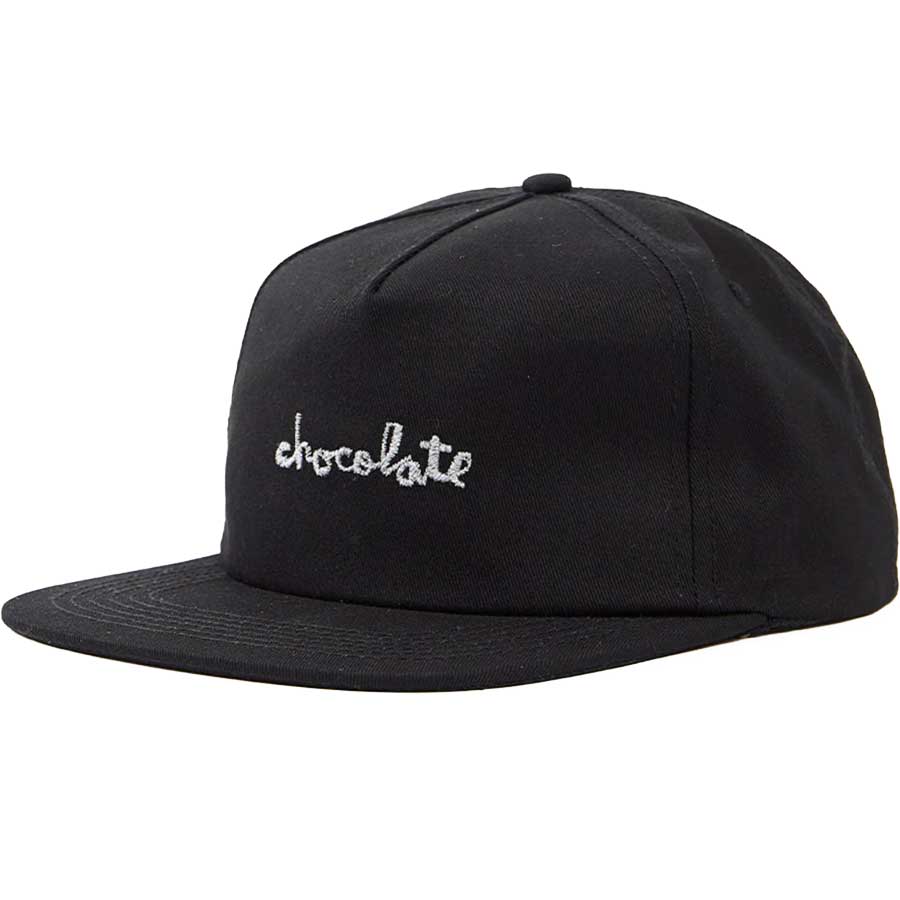 CHOCOLATE REFLECTIVE CHUNK SNAPBACK HAT - BLACK