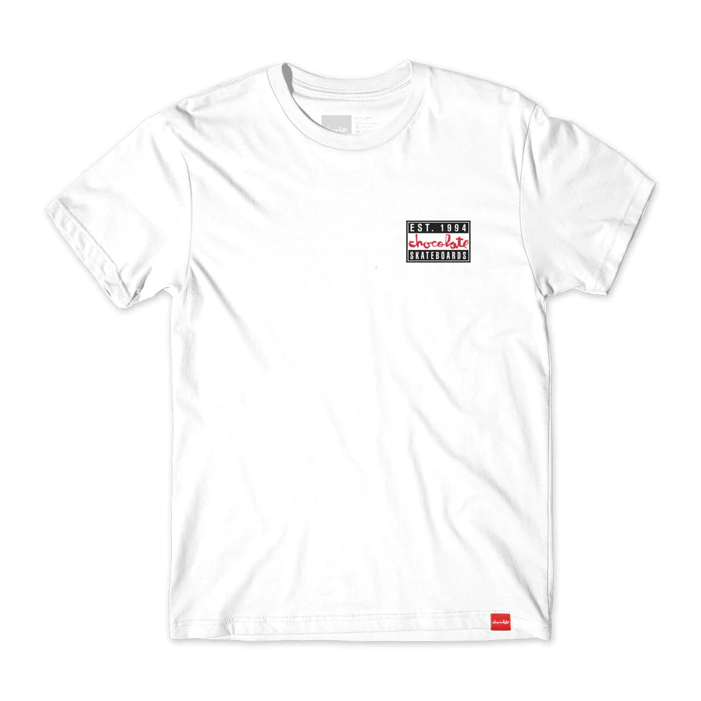 Chocolate Skateboards Advisory S/S Tee - White