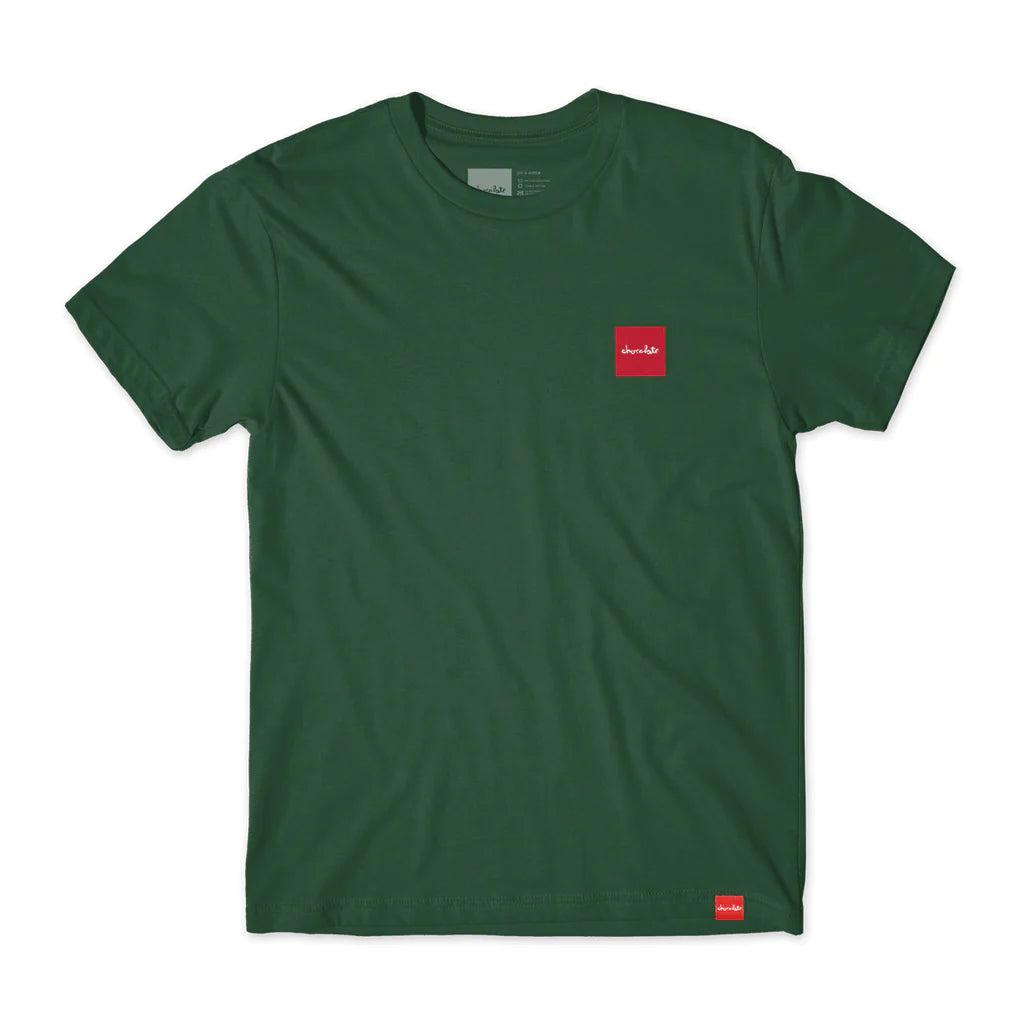 CHOCOLATE BRAIN POWER S/S TEE - GREEN