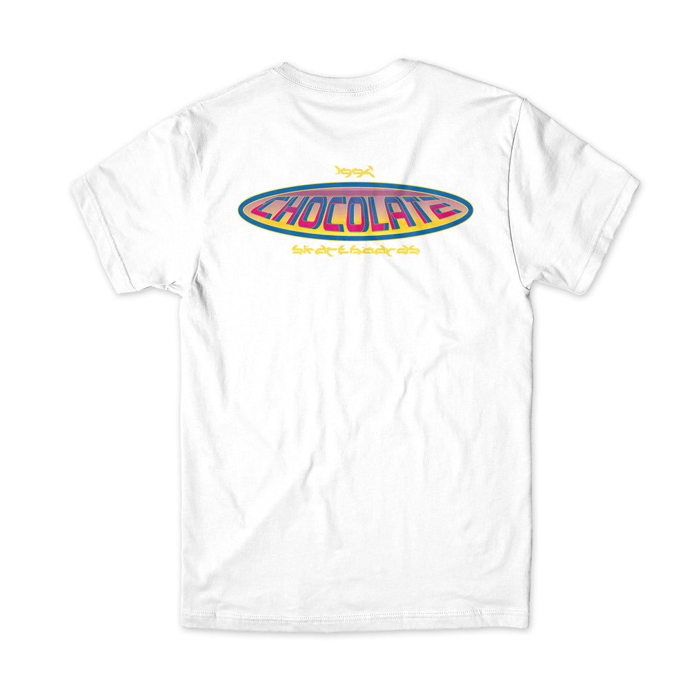 Chocolate Skateboards Cumbia Tee - White