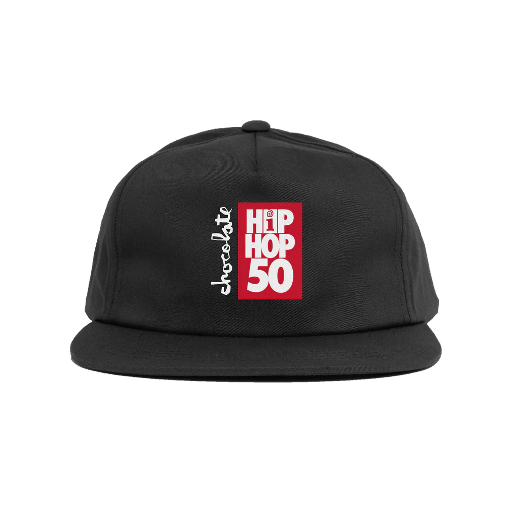 Chocolate Skateboards Inter50 5-Panel Hat - Black