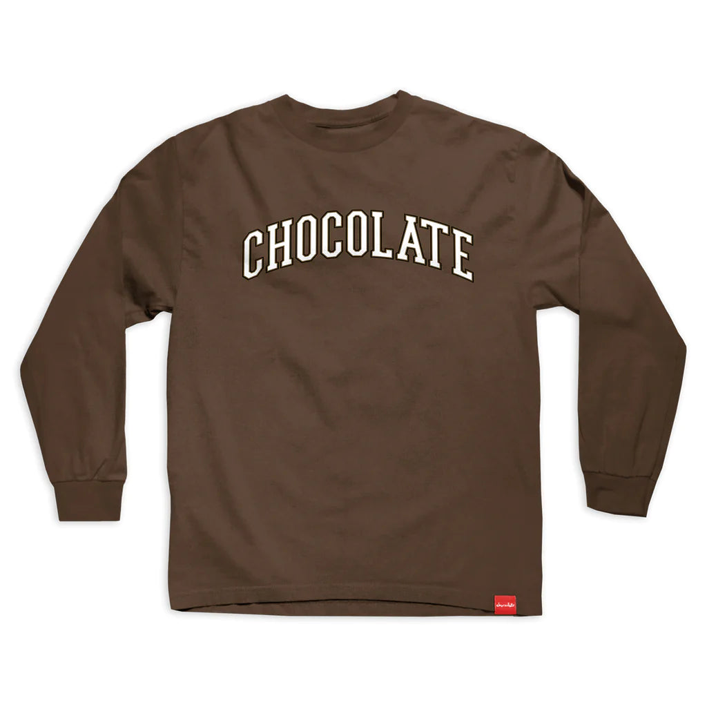 Chocolate Skateboards League Long Sleeve Tee - Brown